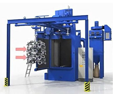 吊鉤式發動機缸體拋丸機 吊鉤式發動機缸體拋丸機