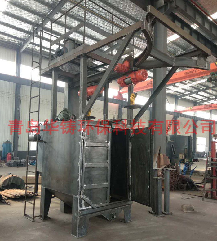 農(nóng)機拋丸機發(fā)貨前試機圖 農(nóng)機拋丸機發(fā)貨前試機圖