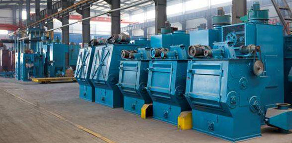 履帶式拋丸機(jī)車(chē)間現(xiàn)場(chǎng)圖 履帶式拋丸機(jī)車(chē)間現(xiàn)場(chǎng)圖