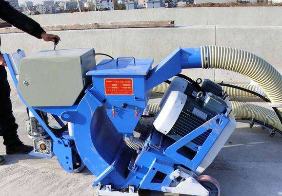 路面拋丸機(jī)整機(jī)結(jié)構(gòu)圖 路面拋丸機(jī)整機(jī)結(jié)構(gòu)圖