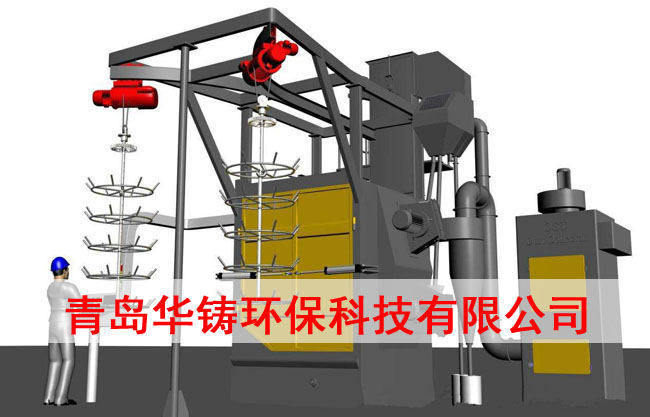 吊鉤式拋丸機工裝掛件圖 吊鉤式拋丸機工裝掛件圖