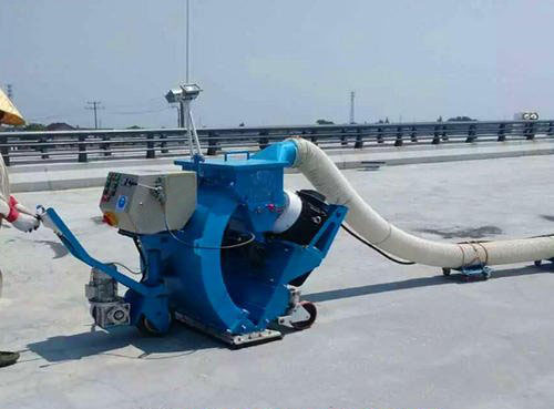 機場跑道移動式路面拋丸機 機場跑道移動式路面拋丸機