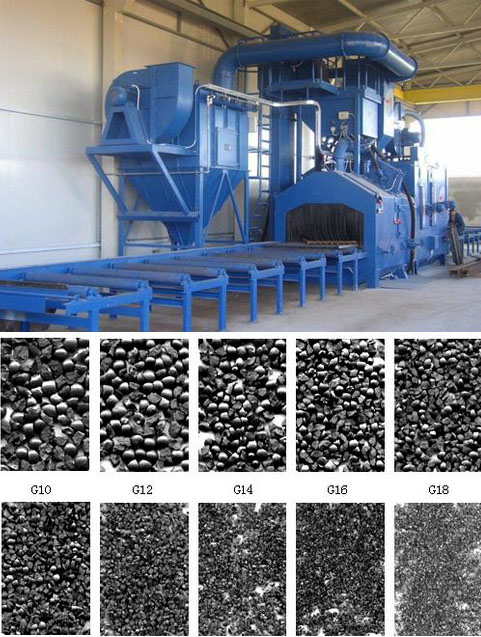 拋丸機(jī)鋼砂鋼丸損耗計(jì)算圖 拋丸機(jī)鋼砂鋼丸損耗計(jì)算圖