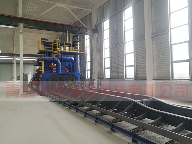 半掛車底盤專用拋丸機 半掛車底盤專用拋丸機